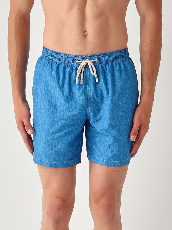 Herren-Badehose Lighting Denim MC2 Saint Barth