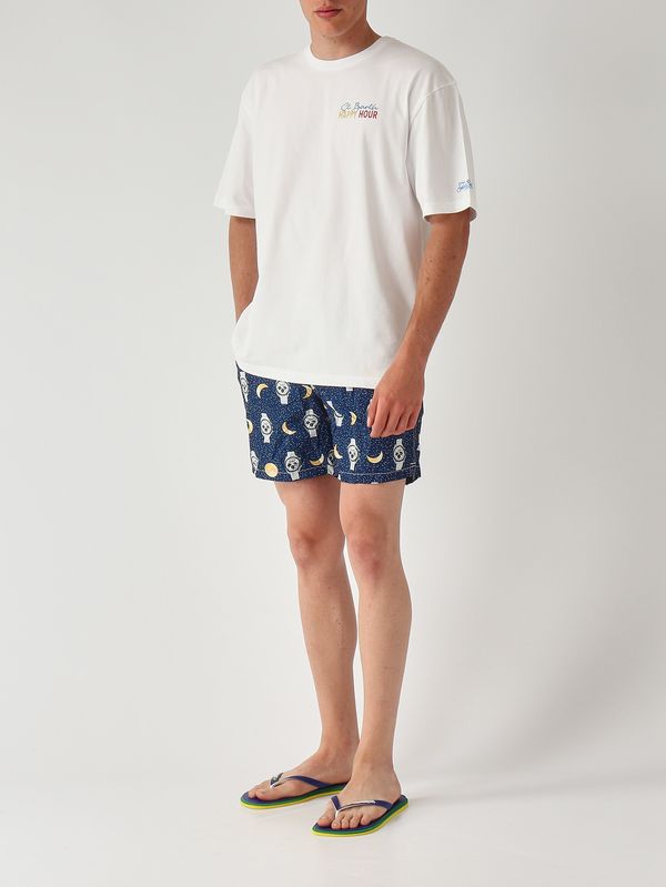 3. Men's Lighting Swim Shorts Navy MC2 Saint Barth lig0001