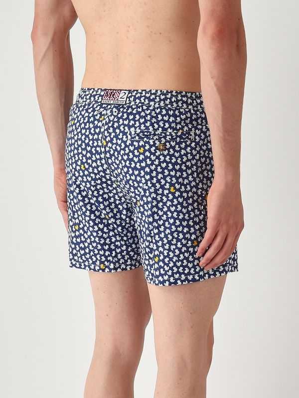 2. Costume uomo Lighting con micro fantasia Navy MC2 Saint Barth lig0016