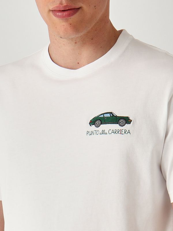 5. Herren-T-Shirt Portofino aus Baumwolle Karriere Car 01n Emb MC2 Saint Barth pot0001