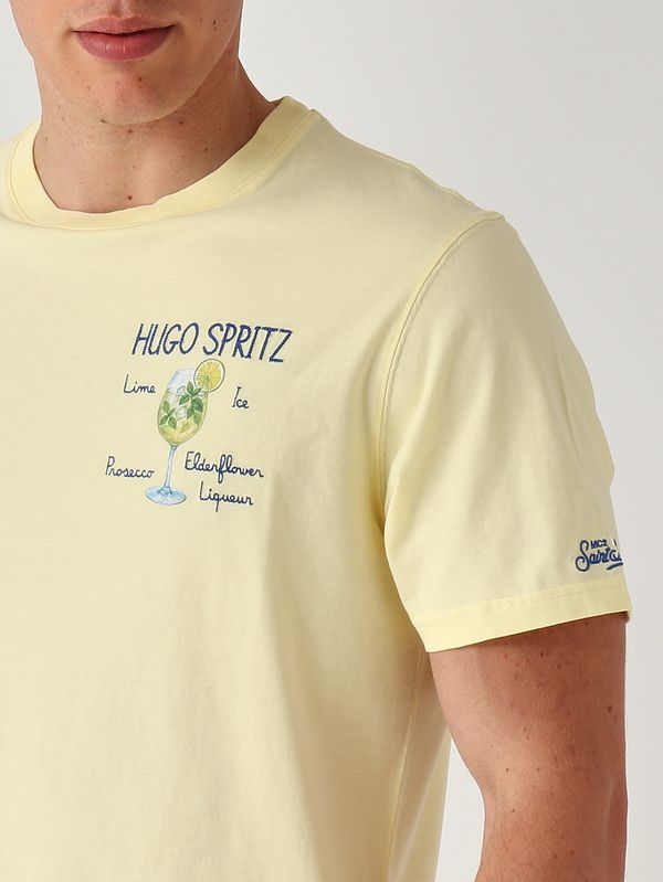 5. Herren-T-Shirt Portofino aus Baumwolle Hugo-Rezept 92l Emb MC2 Saint Barth pot0001