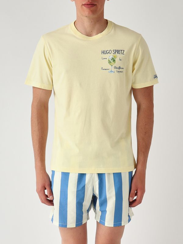1. Herren-T-Shirt Portofino aus Baumwolle Hugo-Rezept 92l Emb MC2 Saint Barth pot0001