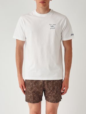 1. T-shirt Portofino en coton pour homme Bello 01n Emb