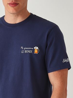 5. T-shirt Portofino en coton pour homme Bières blondes 61 Emb