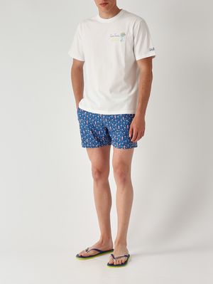 2. Herren-T-Shirt Portofino aus Baumwolle Ein Glas Gin, bitte 01n