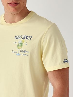5. Herren-T-Shirt Portofino aus Baumwolle Hugo-Rezept 92l Emb