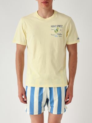 1. Herren-T-Shirt Portofino aus Baumwolle Hugo-Rezept 92l Emb