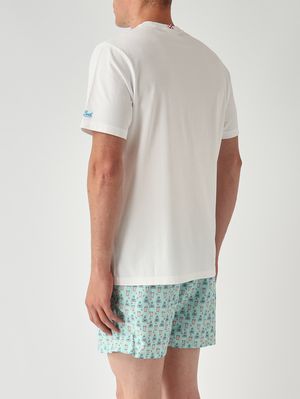 4. Herren-T-Shirt Portofino aus Baumwolle Paloma-Rezept 01n Emb