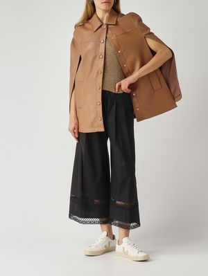 2. Top donna in misto lino lurex Oro Lurex