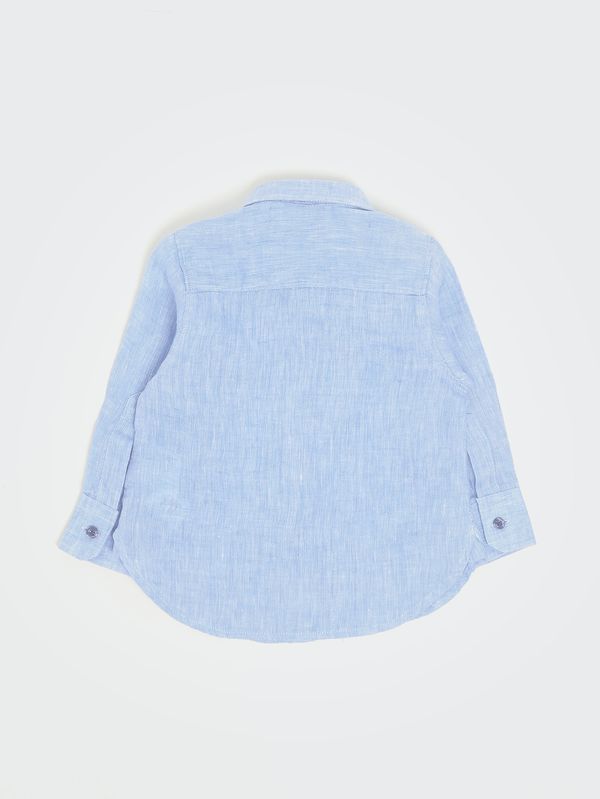 2. Camicia neonato in lino Oxford Jeckerson jn5462ss26