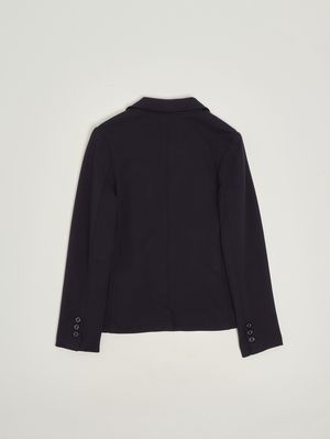2. Jungen-Blazer aus Viskosemix Blau