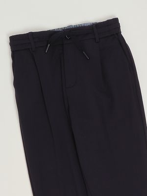 3. Boys' viscose-blend trousers Blue
