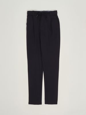 1. Boys' viscose-blend trousers Blue