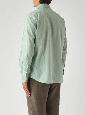 4. Chemise pour homme Chemise Ice en mousseline de coton Sauge