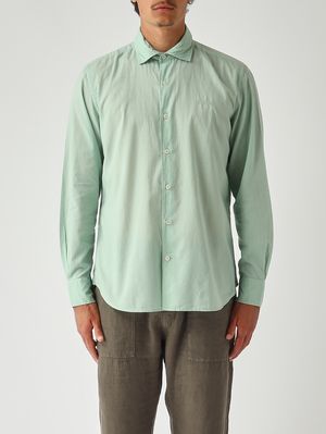 1. Chemise pour homme Chemise Ice en mousseline de coton Sauge