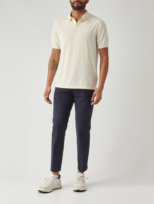 2. Polo Sloan para hombre de algodón 10l de nata