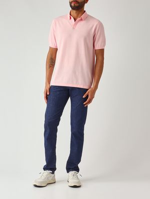 2. Herren-Polohemd Sloan aus Baumwolle 21 Rosa