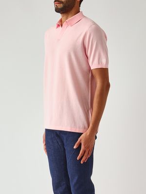 3. Herren-Polohemd Sloan aus Baumwolle 21 Rosa