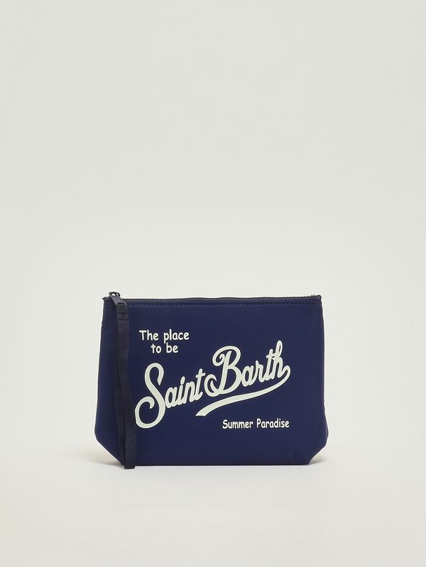 1. Pochette Aline in nylon Navy MC2 Saint Barth ali0053