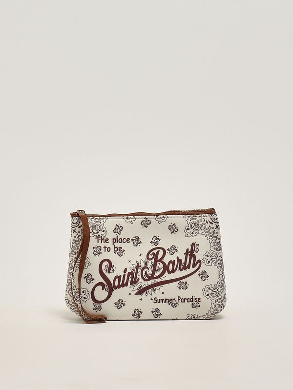 1. Aline Pochette aus Scuba-Stoff Bandana Runde 10 MC2 Saint Barth alin001