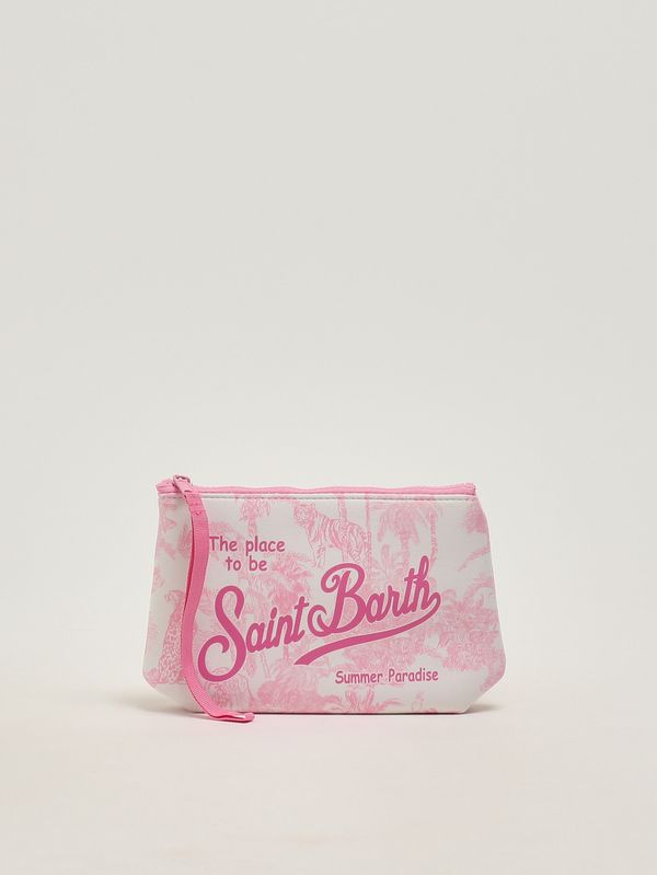 Aline Pochette aus Scuba-Stoff Dschungel Ozeanien 0121 MC2 Saint Barth