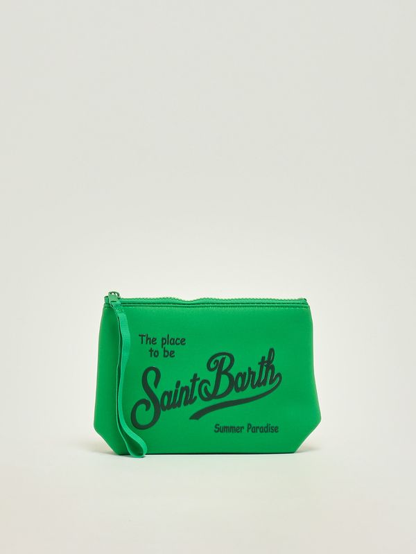 1. Pochette Aline in scuba Verde brillante MC2 Saint Barth alin001