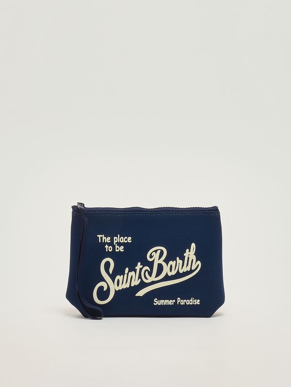 Aline Pochette aus Scuba-Stoff Marine MC2 Saint Barth