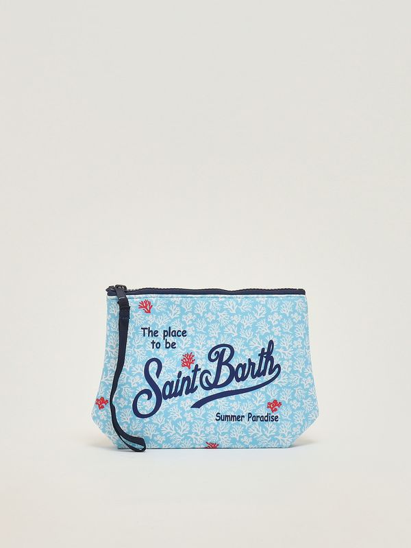 1. Pochette Aline in scuba Corallo MC2 Saint Barth alin001