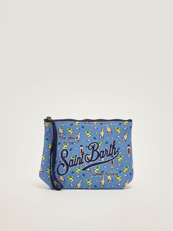Aline Pochette aus Scuba-Stoff Zuckerpapier MC2 Saint Barth