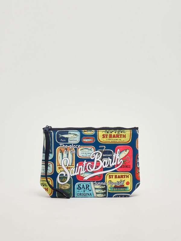 1. Aline Pochette aus Scuba-Stoff Sardinen MC2 Saint Barth alin001