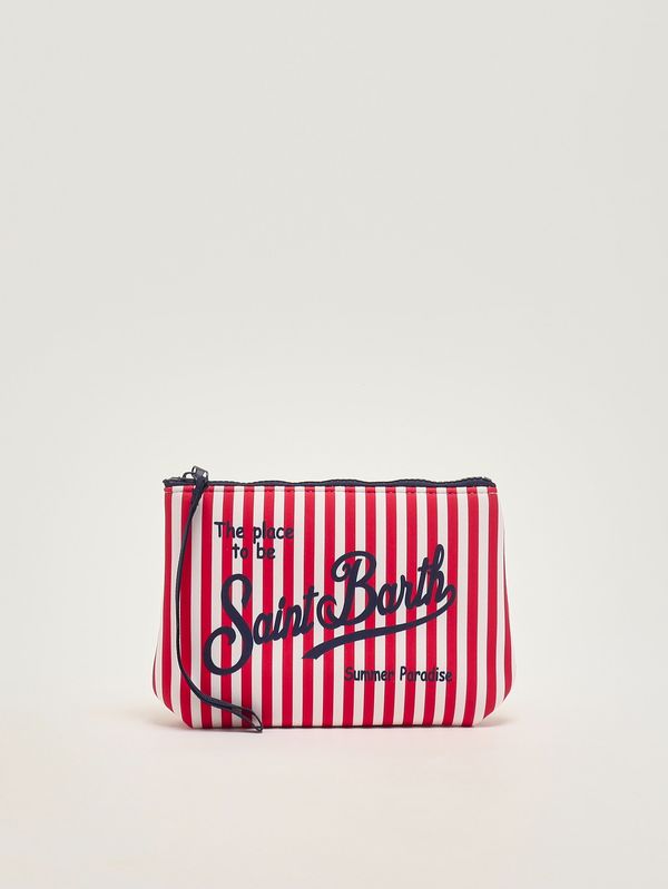 1. Aline scuba clutch Red lines MC2 Saint Barth alin001