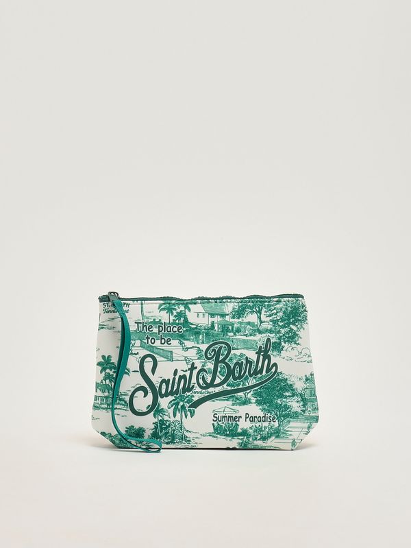 1. Pochette Aline in scuba Palm beach MC2 Saint Barth alin001
