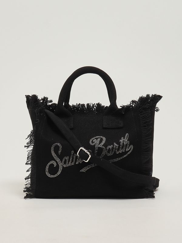 3. Borsa donna Colette in canvas Nero MC2 Saint Barth col0001