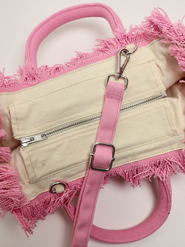 6. Colette Women's Canvas Bag Rosa MC2 Saint Barth col0001