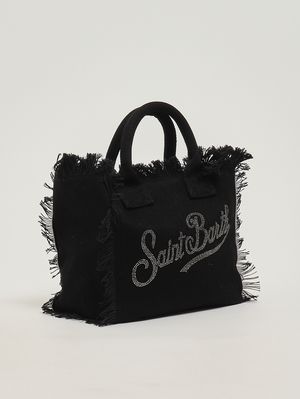 2. Borsa donna Colette in canvas Nero