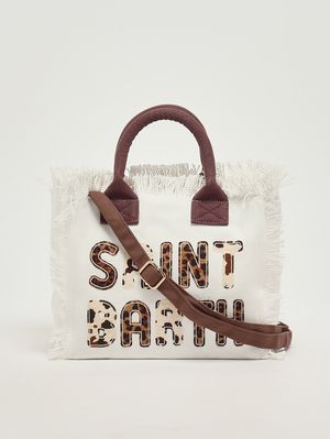 3. Bolso de mujer Colette de lona Marfil-Marrón