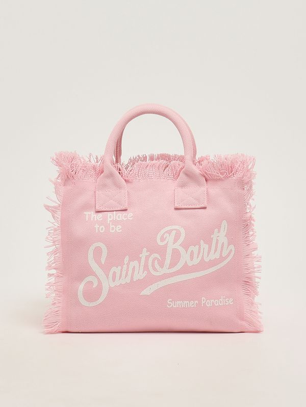 1. Damentasche Colette aus Canvas Hellrosa MC2 Saint Barth col0001