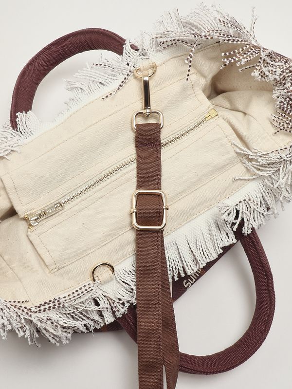 5. Sac pour femme Colette en toile Girafe MC2 Saint Barth col0001