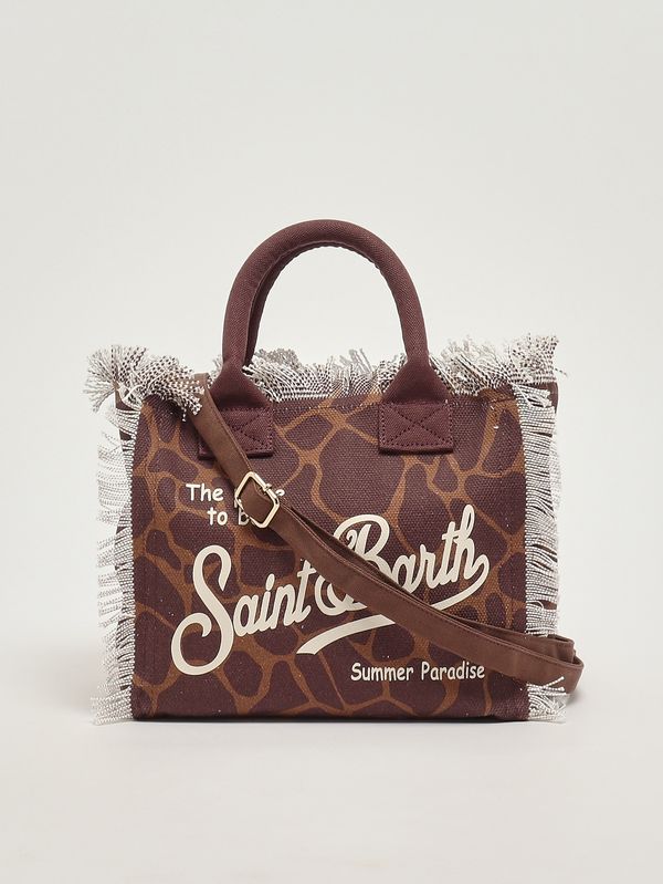 3. Sac pour femme Colette en toile Girafe MC2 Saint Barth col0001