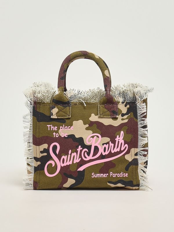 1. Borsa donna Colette in canvas Militare MC2 Saint Barth col0001