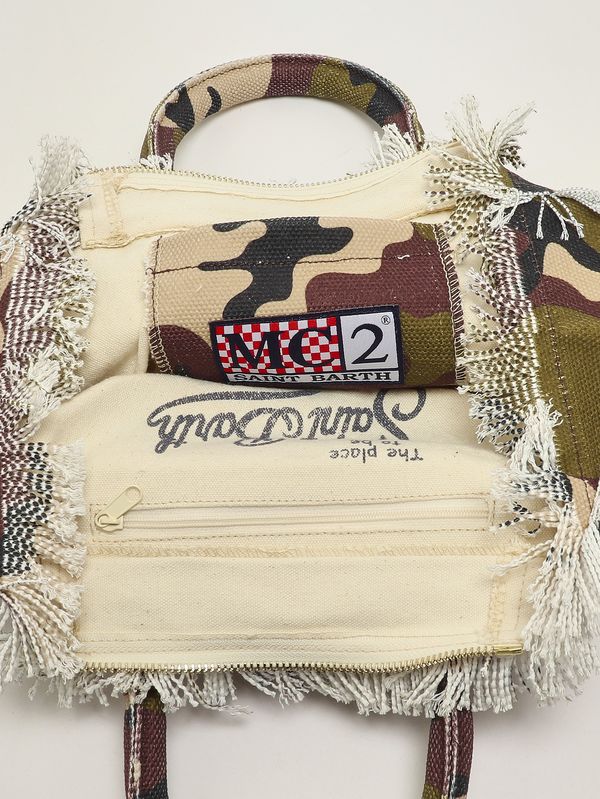 4. Borsa donna Colette in canvas Militare MC2 Saint Barth col0001