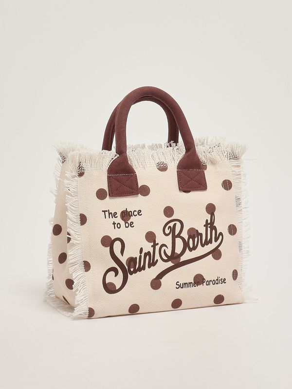 2. Bolso de mujer Colette de lona Lunares Regulares 1018 MC2 Saint Barth col0001