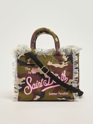 3. Borsa donna Colette in canvas Militare