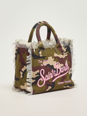 2. Borsa donna Colette in canvas Militare