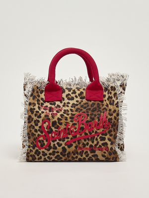 1. Sac pour femme Colette en toile Animalier-Rouge
