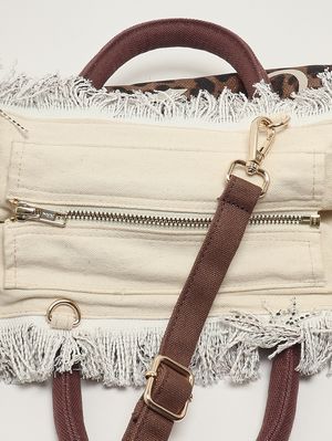 5. Bolso de mujer Colette de lona Animal print