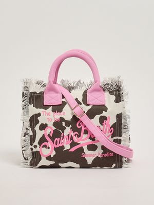 3. Damentasche Colette aus Canvas Kuh