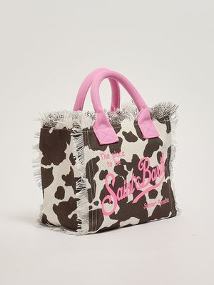 4. Damentasche Colette aus Canvas Kuh