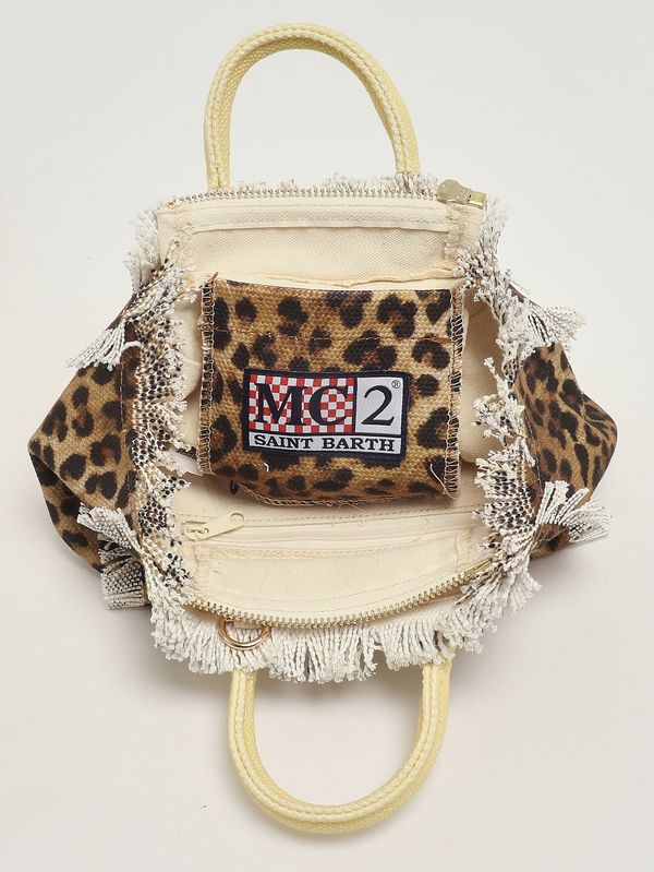 4. Women's Vanity Mini bag in canvas MC2 Saint Barth vami001