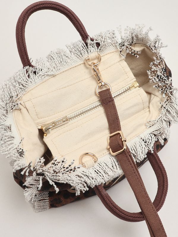 5. Women's Vanity Mini bag in canvas  MC2 Saint Barth vami001